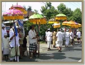 Ceremonie in Carangsari