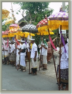 Ceremonie in Carangsari