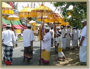 Ceremonie in Carangsari