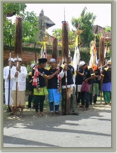 Ceremonie in Carangsari