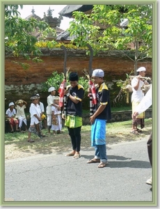 Ceremonie in Carangsari