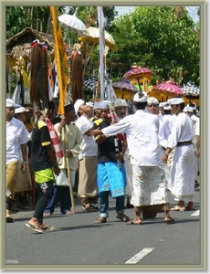 Ceremonie in Carangsari