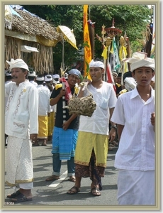 Ceremonie in Carangsari