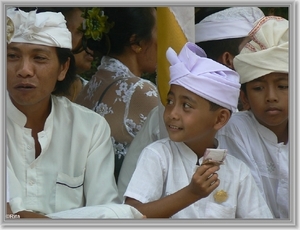 Ceremonie in Carangsari