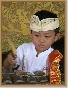 Ceremonie in Carangsari