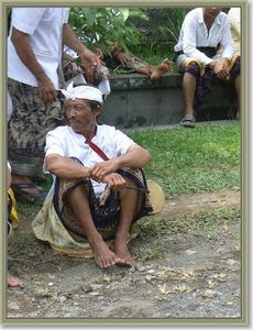 Ceremonie in Carangsari