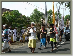 Ceremonie in Carangsari