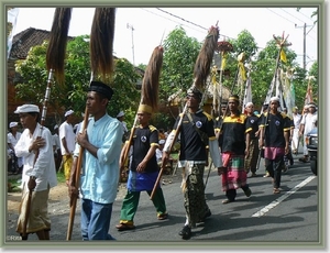 Ceremonie in Carangsari