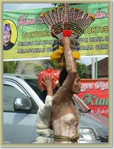 Ceremonie in Carangsari