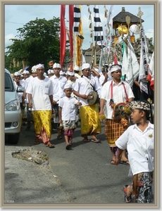 Ceremonie in Carangsari