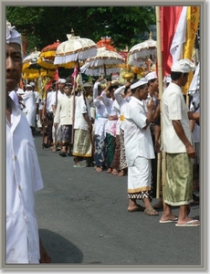 Ceremonie in Carangsari