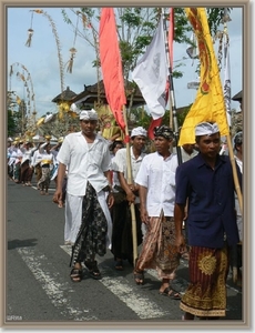 Ceremonie in Carangsari