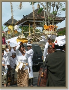 Ceremonie in Carangsari