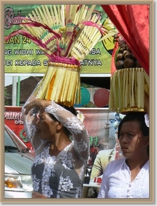 Ceremonie in Carangsari