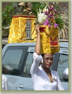 Ceremonie in Carangsari