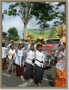 Ceremonie in Carangsari