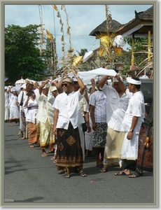 Ceremonie in Carangsari