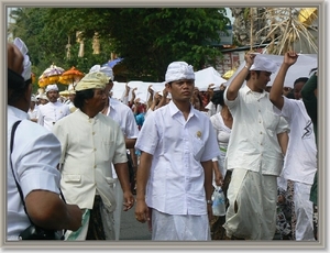 Ceremonie in Carangsari