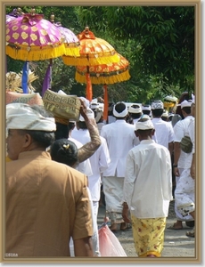 Ceremonie in Carangsari