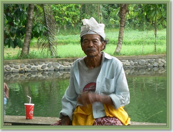 Ceremonie in Carangsari