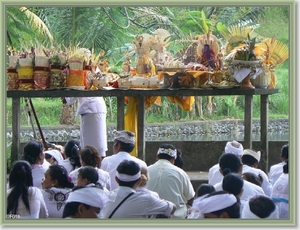 Ceremonie in Carangsari