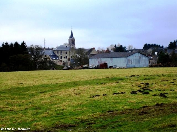 Ardennen wandeling Adeps Romedenne