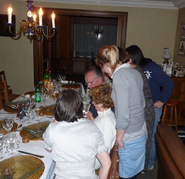 2009_12_31 25 Kortrijk Paul-Ann - Ann, ouders-Ann, Mieke, Elisa,