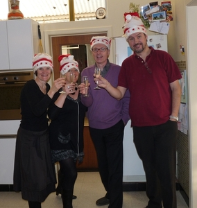 2009_12_27 11 Kemmel - keuken - Kathleen, Mieke, Luc, Danny - toa
