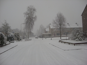 Sneeuw in en om Gytsjerk 118