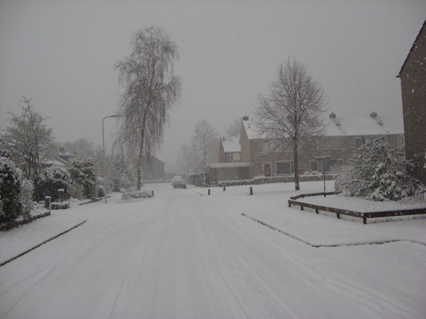 Sneeuw in en om Gytsjerk 118