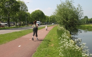 Hardlopen met je kind is  goed om constipatie te voorkomen