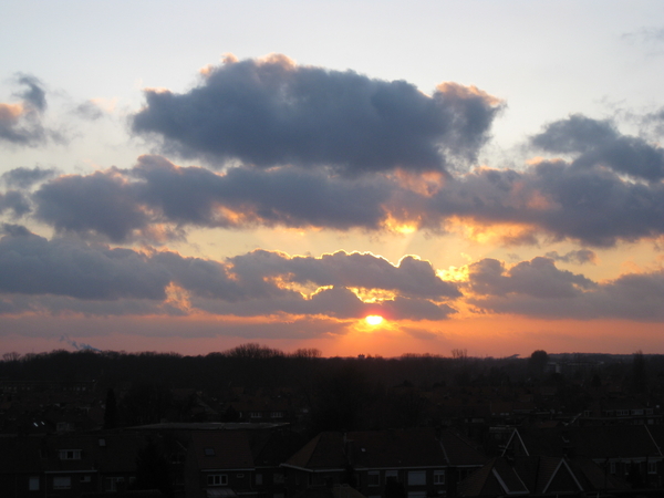 wolken met een gouden randje-6.3.09