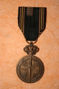 Belgische medaille voor gevangenen 1940-1945
