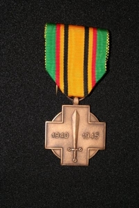 Belgische medaille 1940-1945