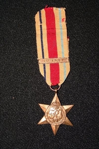 Africa Star met 1st Army Bar