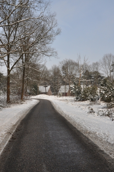 weg rond de vers te overloon