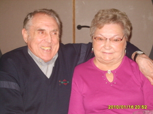 Mariette  &  Maurice op feest 2010