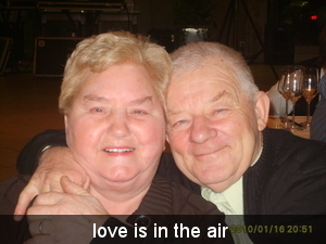Susanne  &  Julien op feest 2010