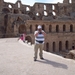 Bij het coloseum in Eljem