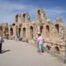 Bij het coloseum in Eljem