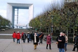 030  Parijs La Defense en metro