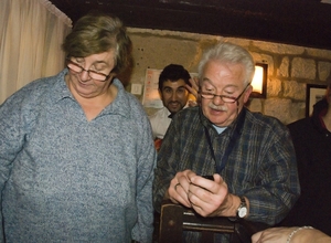 245  Parijs - avondmaal in oude wijk Quartier Latin