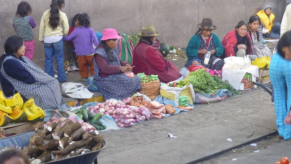 Cusco Markt in San Pedsro