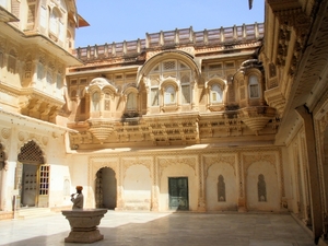 jodhpur binnen in het fort