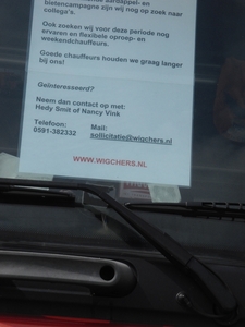 Hoe is het mogelijk Wigghers vraagt chauffeurs