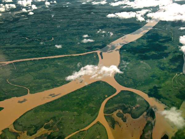 1d  Buenos Aires _Delta _luchtzicht van de beneden delta