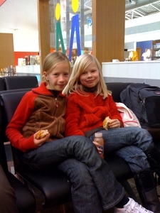 op de luchthaven naar helsinki