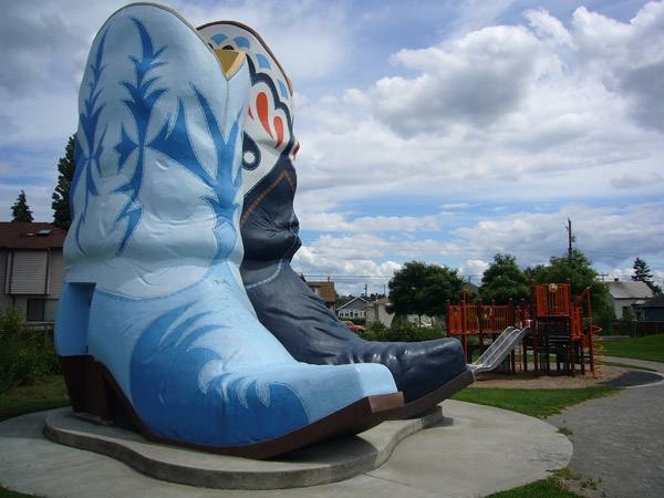 USA,Seattle,cowboy Boots,Badkamer