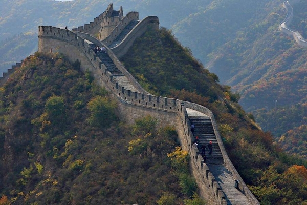 de muur,China