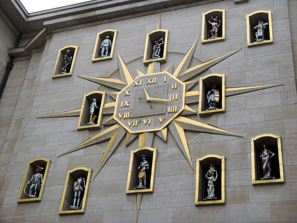 Horloge aan Caudenberg